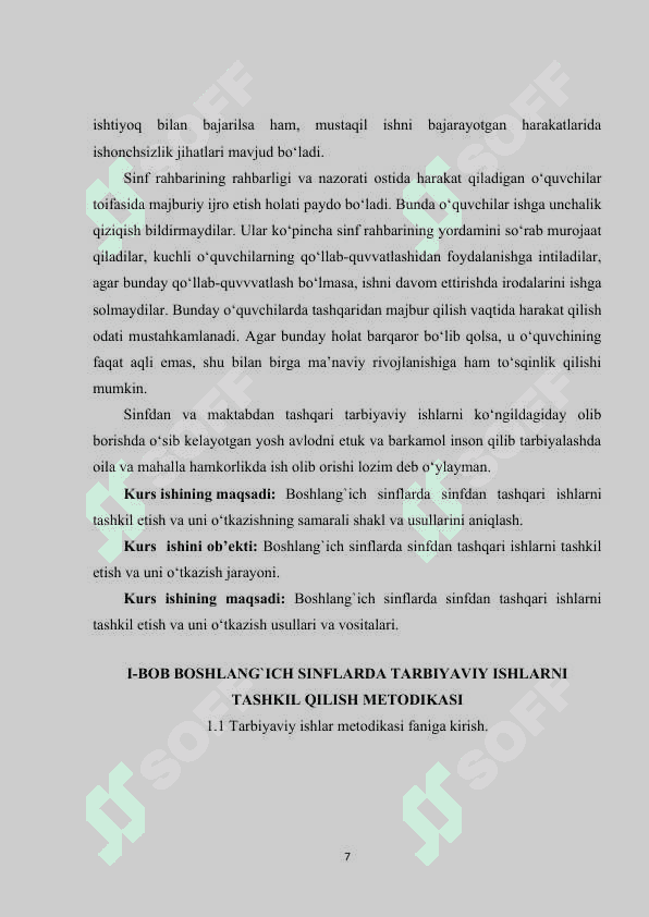 Boshlang`ich sinflarda tarbiyaviy ishlarni tashkil qilish metodikasi 6