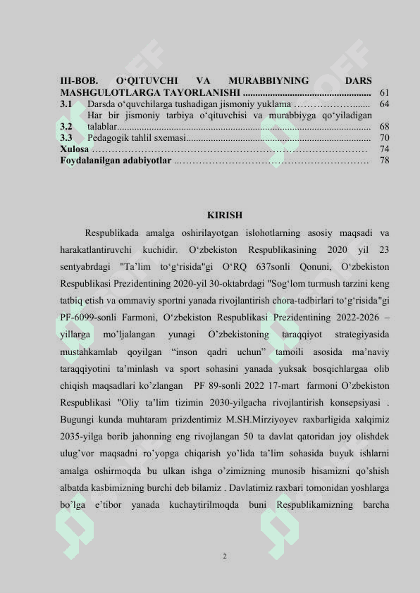 Boshlangʻich sinf oʻquvchilarining jismoniy tayyorgarligini gimnastika vositalari asosida tarbiyalash 2