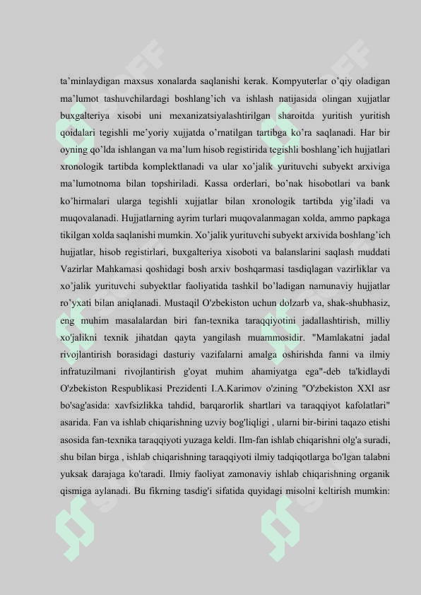 Xo’jalik yurituvchi sub’ektlarning ilmiy loyihalarini tashkil etish va joriy etish yo’llari 8