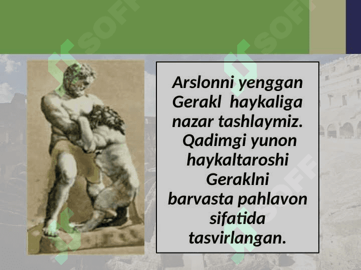 Qadimgi Yunoniston madaniyati mavzusida taqdimod 4