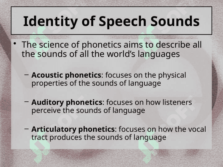 Phonetic transcription 4