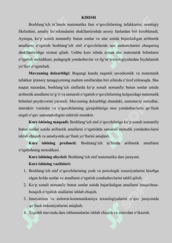 KO‘P XONALI NOMANFIY BUTUN SONLAR USTIDA ARIFMETIK AMALLARNI O‘RGATISH METODIKASI 2