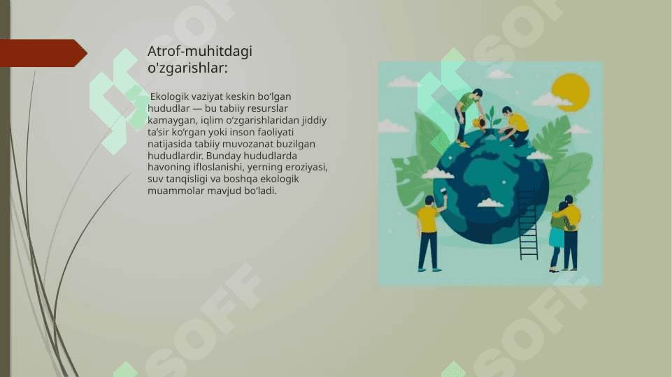 Ekologik vaziyati keskin hududlar 2