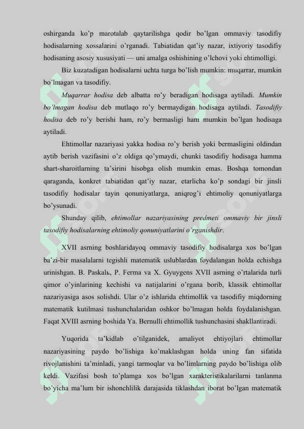 Kambinatorika elementlari mavzusini o’qitish 7