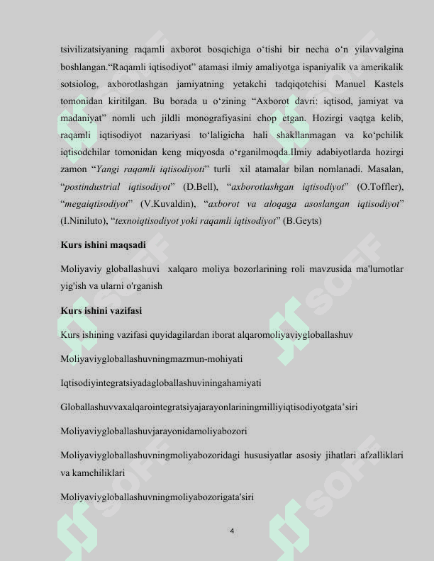 Xalqaro moliyaviy glaballashuv 4