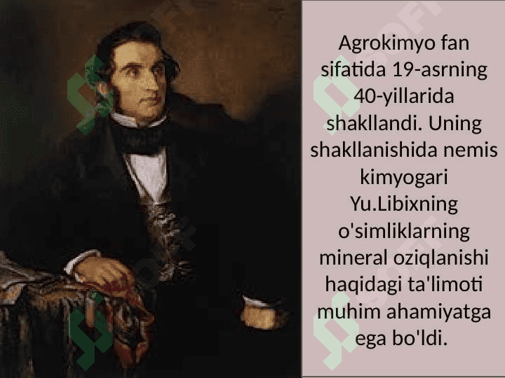 AGROKIMYO FANINING RIVOJLANISHIDA DUNYO OLIMLARINING QO'SHGAN XISSALARI 4