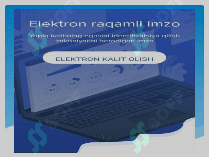 Elektron raqamli imzo.Elektron kalit olish 2