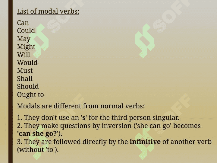 Modal verbs in reporting 3
