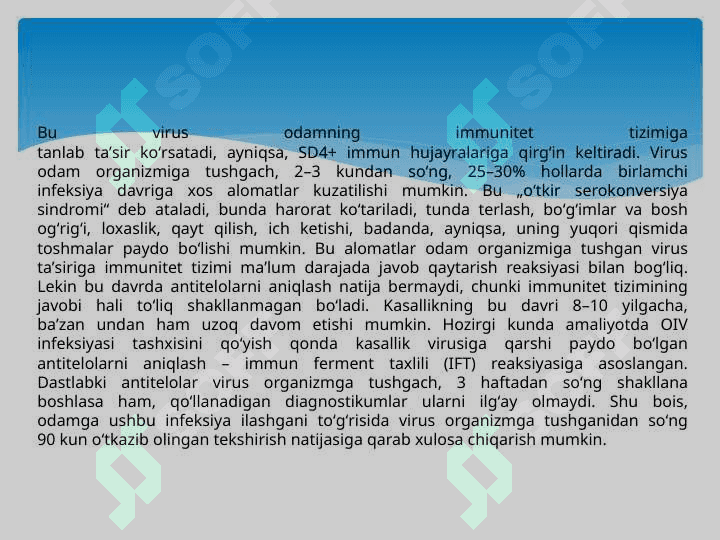 OIV/OITS kasallik kelib chiqishi va oldini olish chora tadbirlari 4