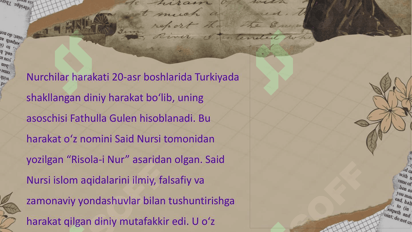 Nurchilar harakati haqida maʼlumot 2