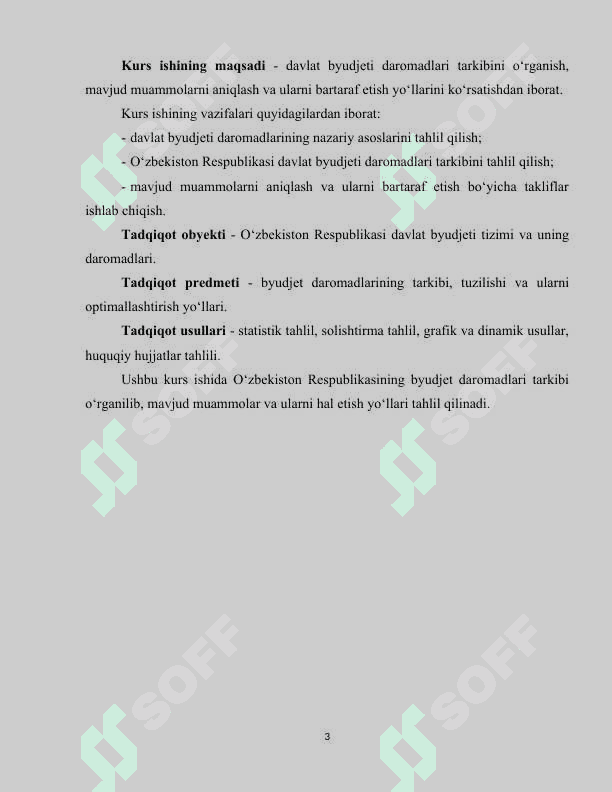 DAVLAT BYUDJETI DAROMADLARI TARKIBI TAHLILI VA UNI OPTIMALLASHTIRISH YO’NALISHLARI 3