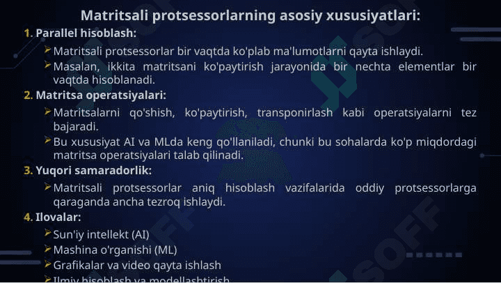 Protsessor turlari 6