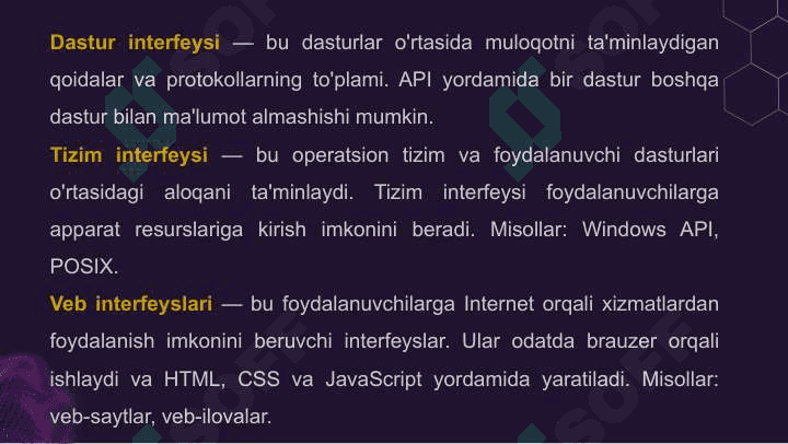 TIZIM INTERFEYSLARI VA SHINALARNI TASHKIL ETILISH TURLARI 4