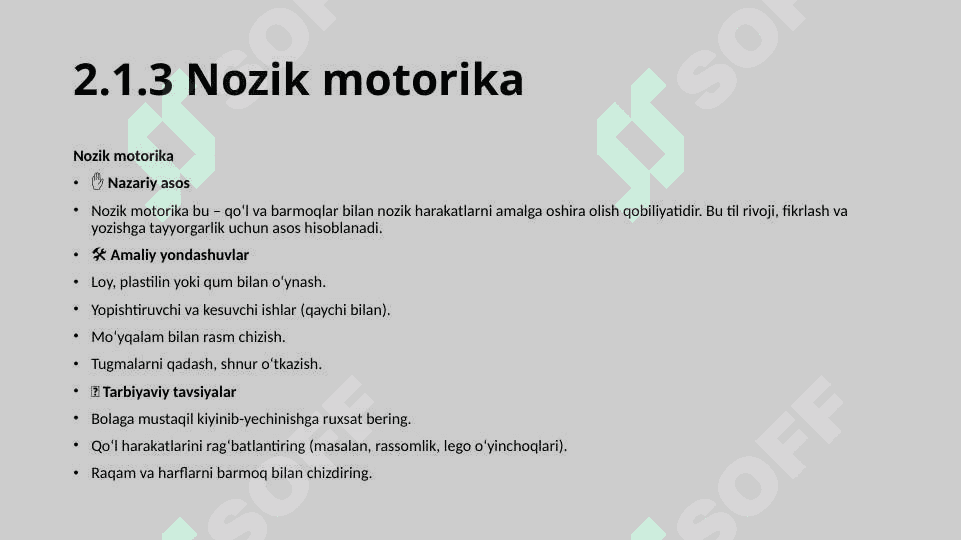 Maktabgacha yoshdagi bolalar psixologiyasi va pedagogikasi 8