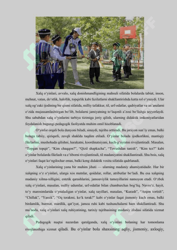 O'ZBEK XALQ O'YINLARINI O'TKAZISH TEXNOLOGIYASI 4