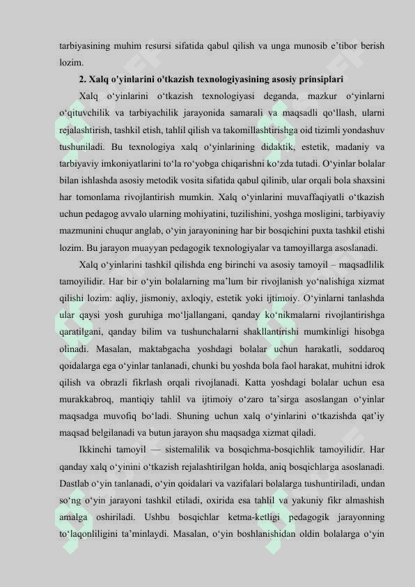 O'ZBEK XALQ O'YINLARINI O'TKAZISH TEXNOLOGIYASI 8