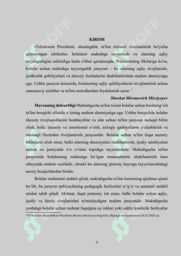 Maktabgacha ta'lim tashkilotlarida bolalar mexnatini tashkil qilishda tarbiyachining kriativligi 3
