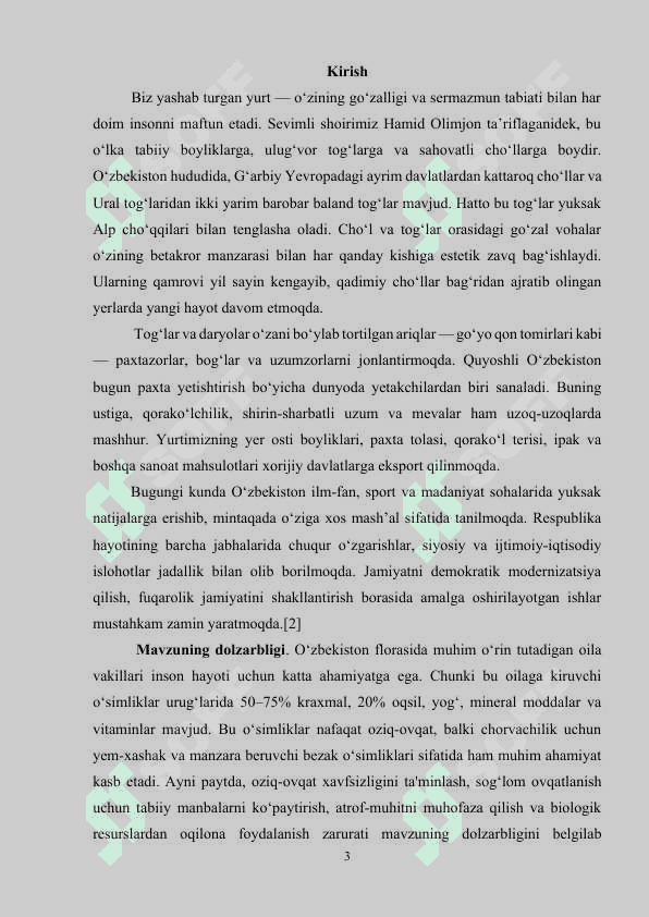 Boshoqnamolar qabilasi (Bug‘doydoshlar oilasi va oilachalari) 3