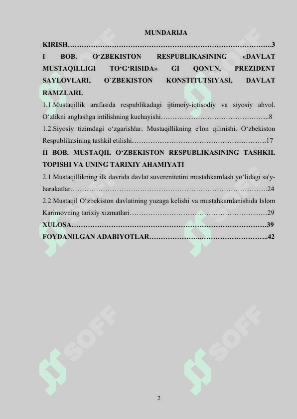 Oʻzbekiston Davlat suverenitetining e’lon qilinishi 2