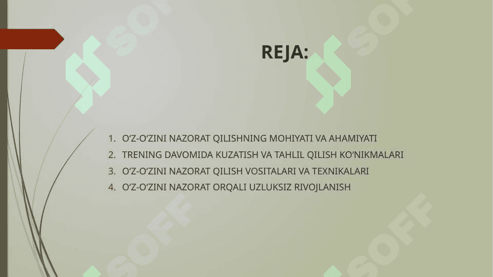 TRENINGNI OʻTKAZISHDA TRENERNING OʻZ-OʻZINI NAZORAT QILISHI 2