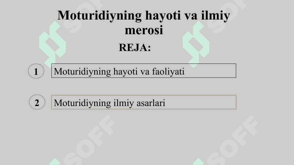 Imom moturidiy hayoti va ijodi. Pptx 2