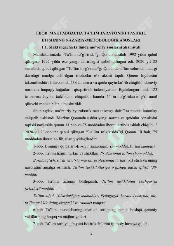 Maktabgacha ta’lim jarayonini tashkil etishning nazariy-metodologik asoslari 3