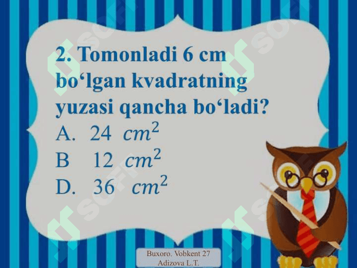 T E S T (matematika) 3