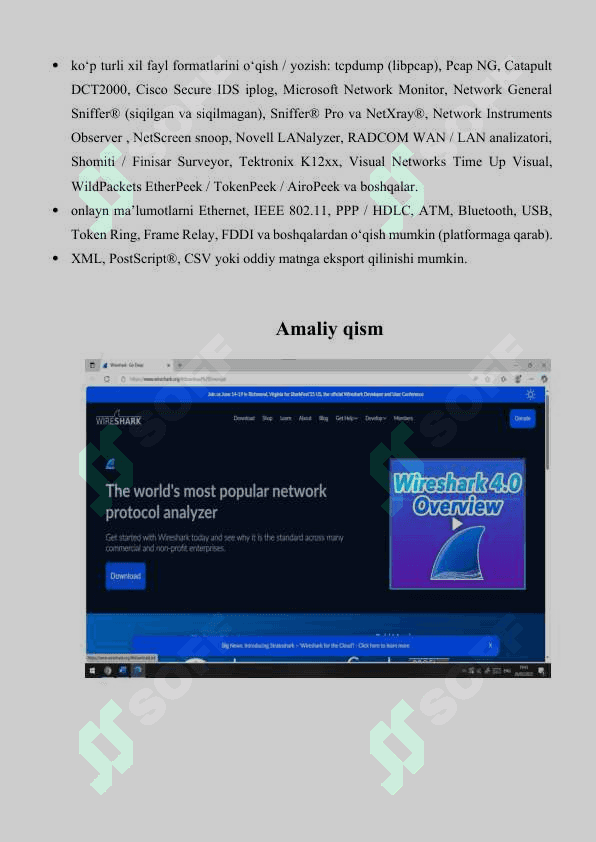 deadline  Axborot xavfsizligi protokollari fanidan 3