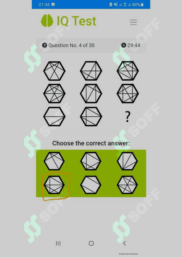 Argos IQ test javoblari 4
