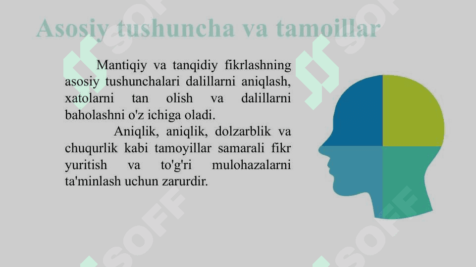 “Tarbiya” fanini o‘qitish jarayonida mantiqiy fikrni rivojlantiruvchi mavzularni o‘qitishning innovatsion texnologiyalari (10-sinf o‘quvchilarida). 4