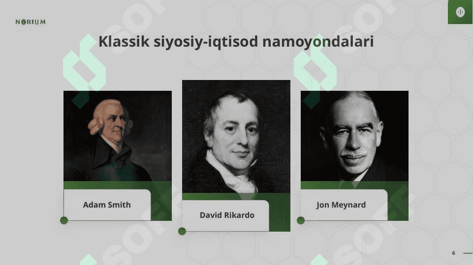 KLASSIK IQTISODCHILAR VA KEYNSCHILARNING IQTISODIY MUVOZANAT NAZARIYASI 6
