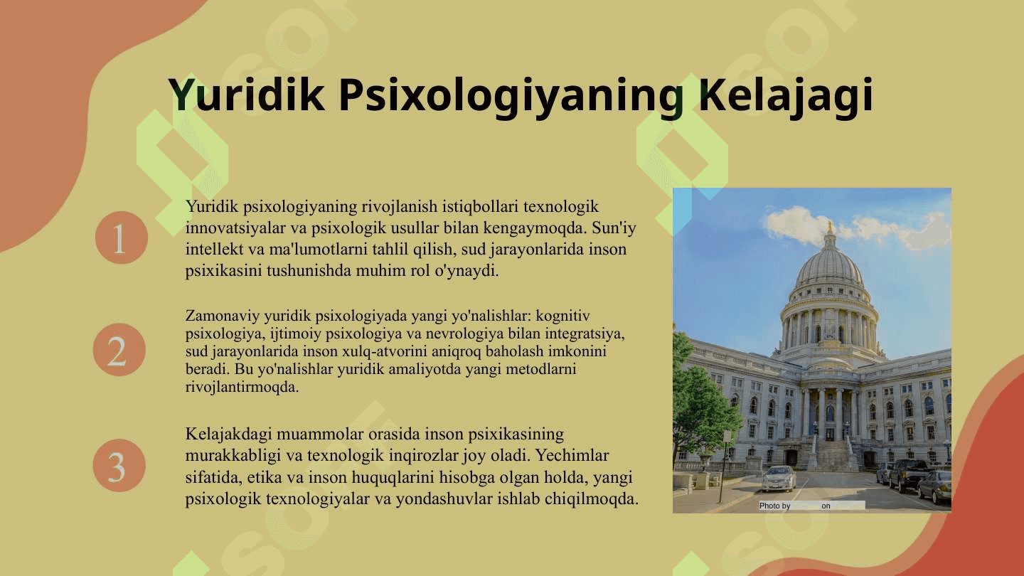 Tadbiqiy yuridik psixologiya va praktikum fanining maqsad va vazifalari. 6