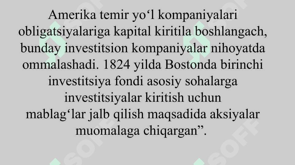 INVESTITSION PORTFELNI SHAKLLANTIRISH NAZARIYASI 7