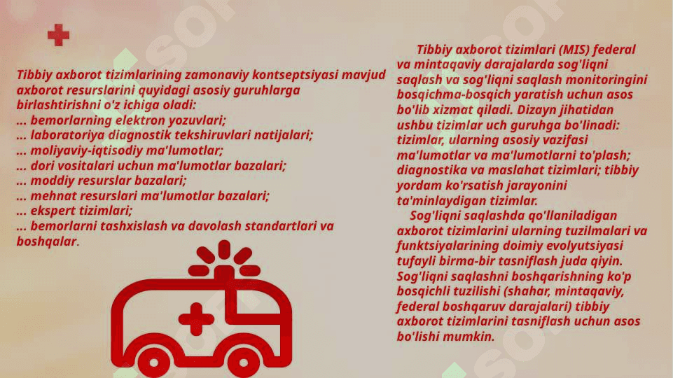 BEMOR AXBOROT TIZMIDAN FOYDALANISH 5