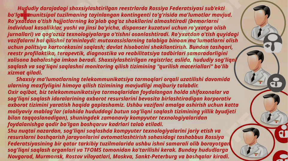 BEMOR AXBOROT TIZMIDAN FOYDALANISH 8