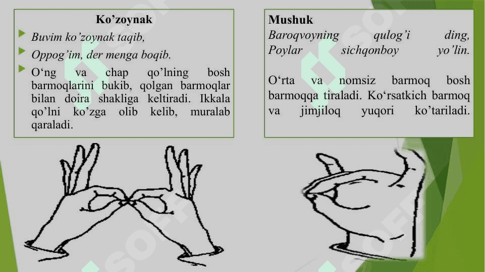 Mayda qo‘l matorikasini rivojlantirishga qaratilgan o‘yinlar. 7