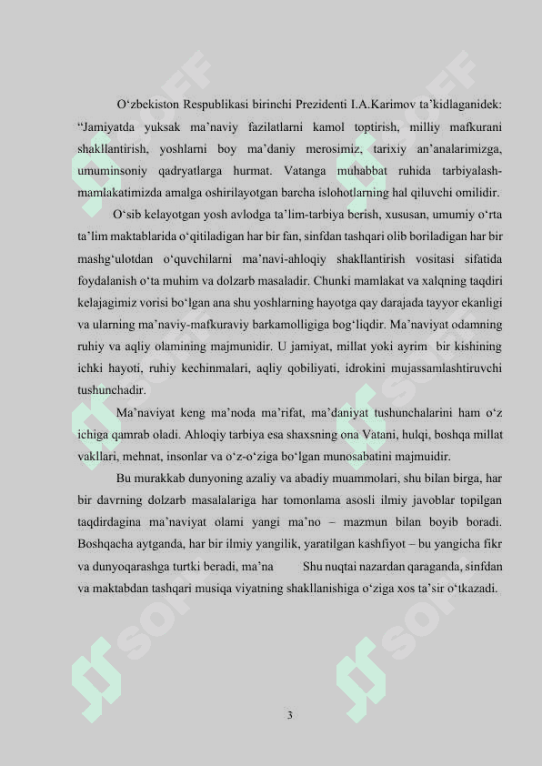 Sinfdan va maktabdan tashqari musiqiy tarbiyasing shakli va mazmuni 3