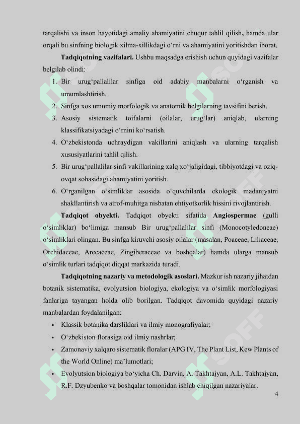 Bir urug‘pallalilar sinfi. Asosiy vakillari. Ahamiyati 4