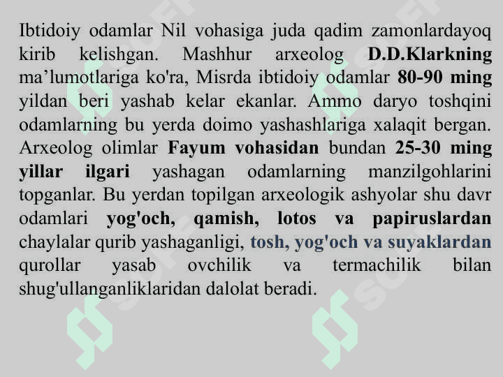 QADIMGI MISR TARIXI 5