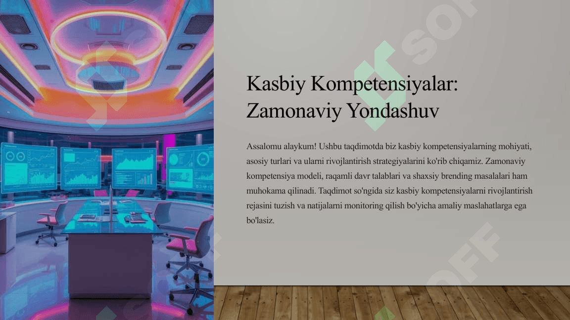 Kasbiy Kompetensiyalar: Zamonaviy Yondashuv 2