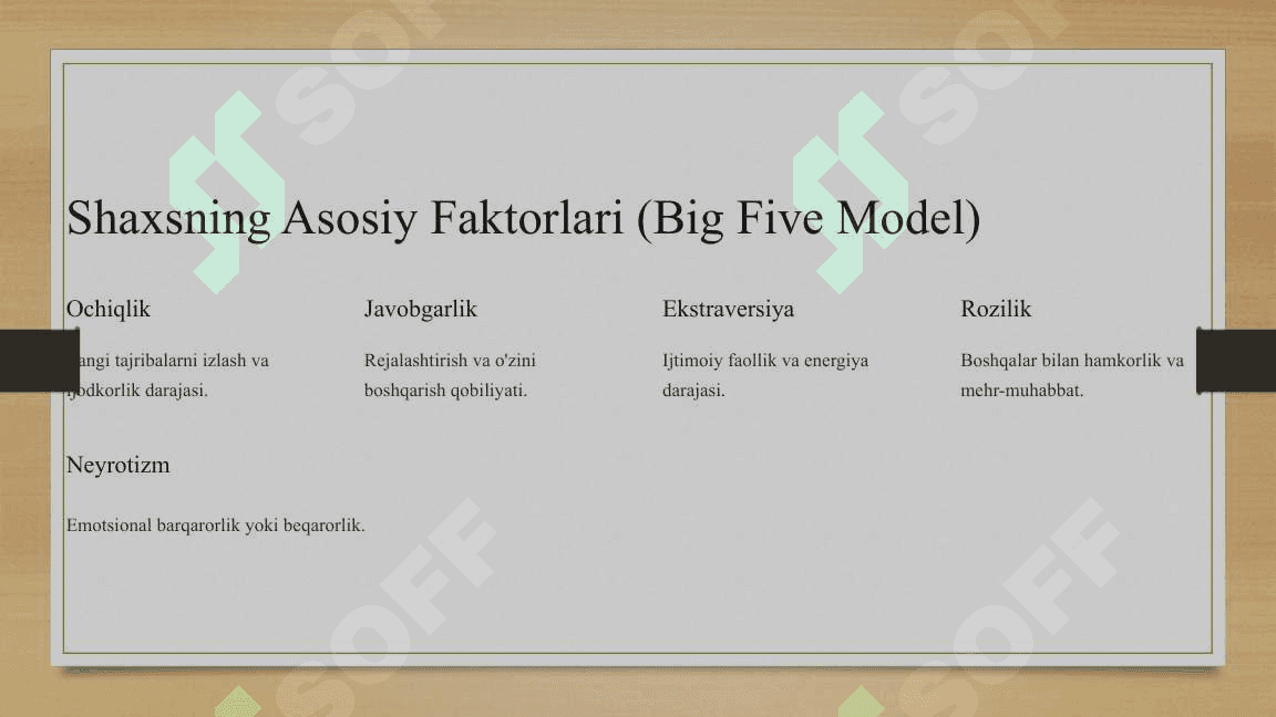shax faktorli yondashuv 3