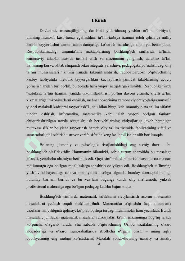 KO’P XONALI SONLAR ICHIDA ARIFMETIK AMALLAR BAJARISH METODLARDAN FOYDALANISH 3