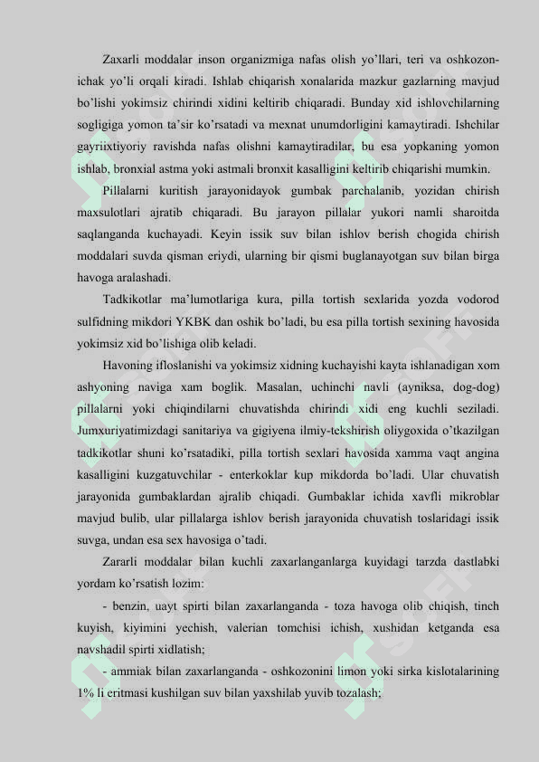 Havoni chang va gazlardan tozalash 4