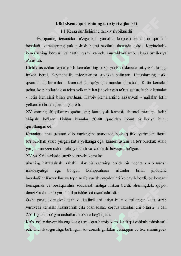 KEMA MODELINI LOYIHALASH VA MODELLASHTIRISH 6