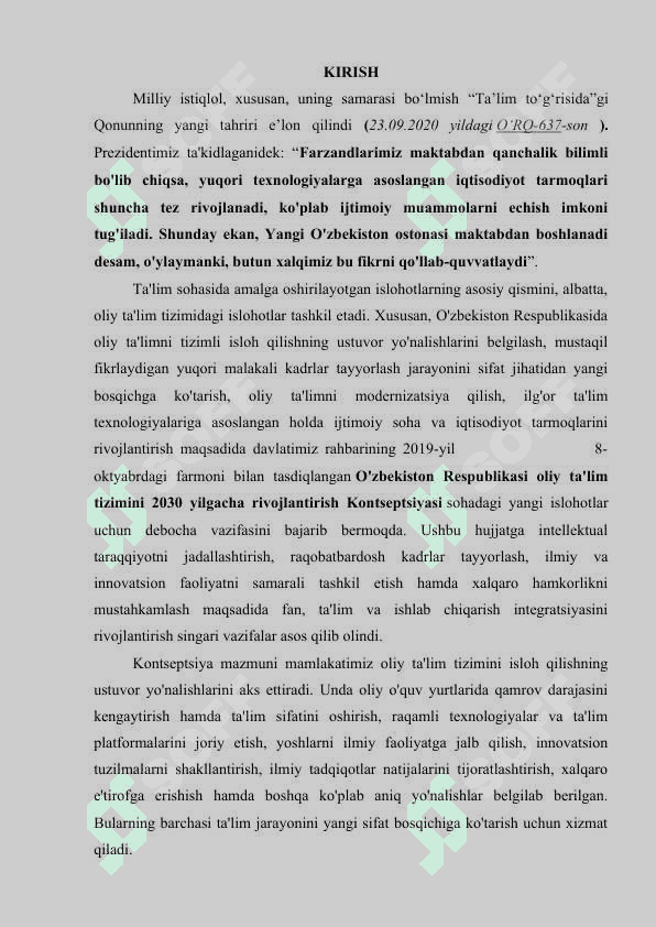 O‘qitish jarayoni yaxlit tizim sifatida 2