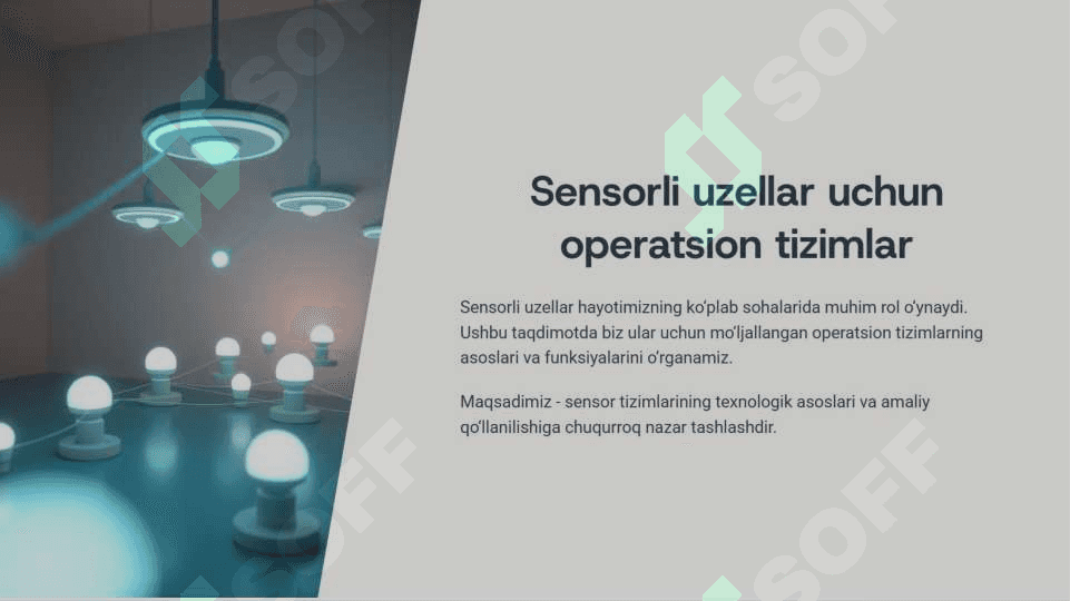 Sensorli uzellar uchun operatsion tizimlar 3