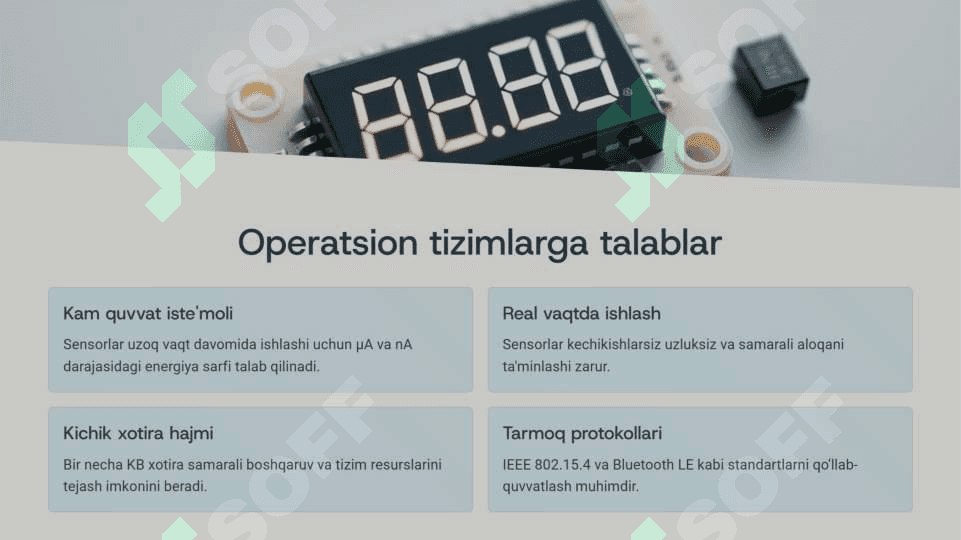 Sensorli uzellar uchun operatsion tizimlar 4