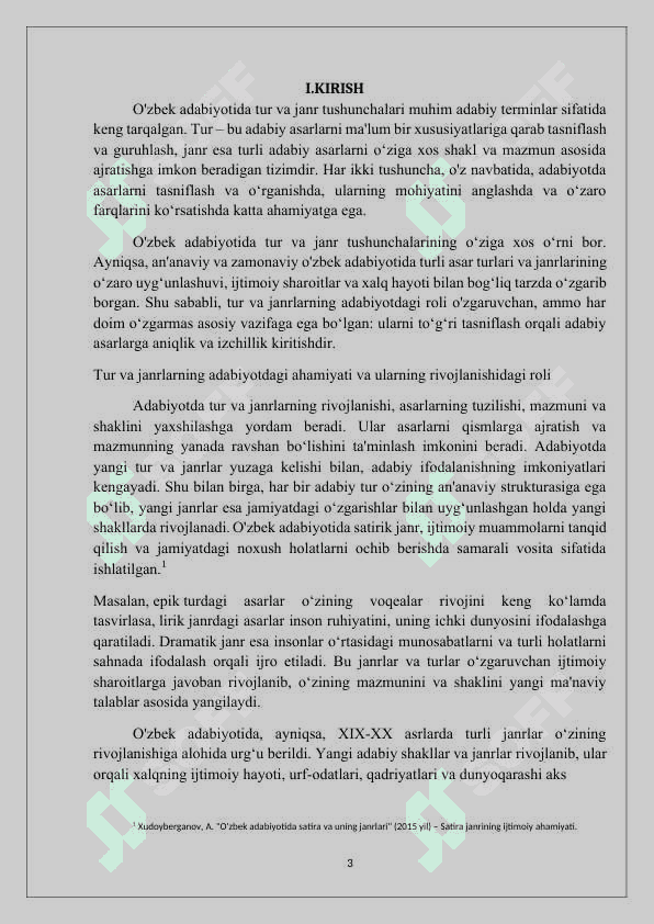 O’zbek adabiyotida tur va janrlar 3