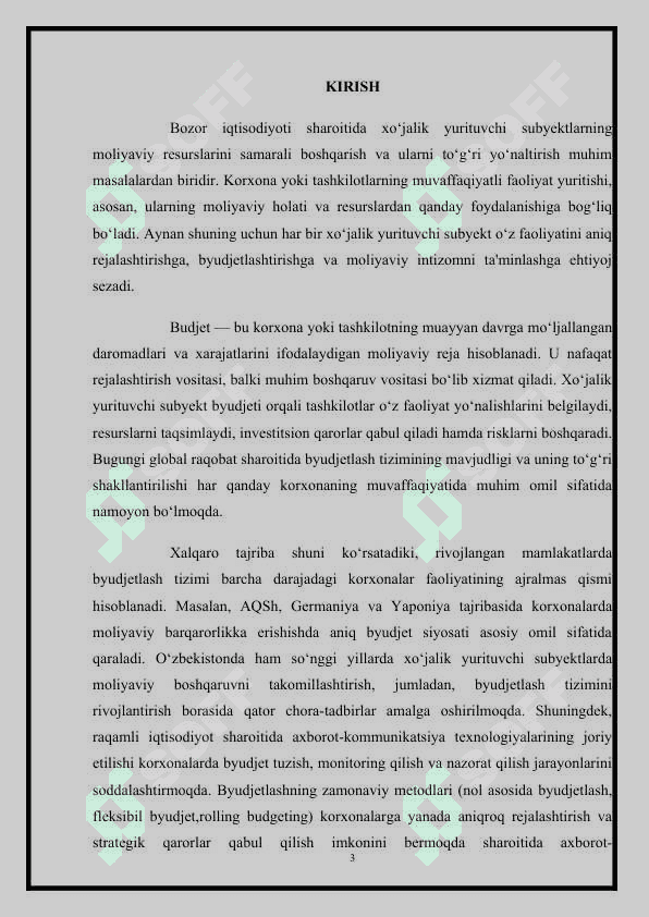Budjetlashtirish va xarajatlarni nazorat qilish 3