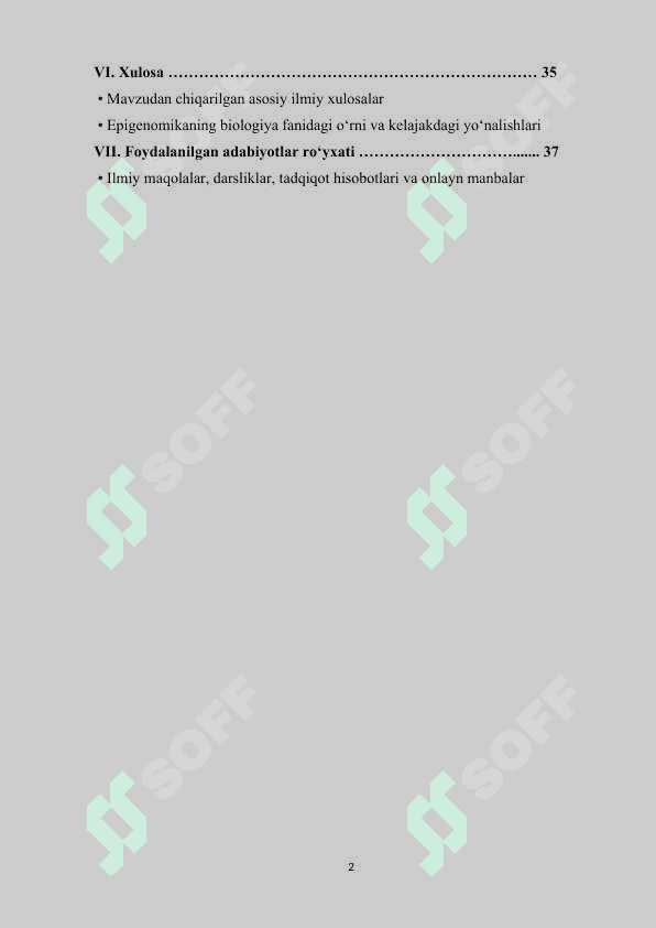 Epigenomika kurs ishi 2
